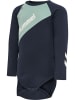 Hummel Hummel Strampler Raglanärmel Hmlseoul Lebensstil Jungen in BLACK IRIS