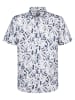 Petrol Industries Allover-Print Shirt Noche in Weiß