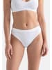 Conta Hüftslip Feinripp in Weiß / beige