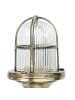 Licht-Erlebnisse Wegeleuchte (B)11.5 x (L)11.5 x (H)25 cm in Messing Antik