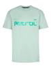 Petrol Industries T-Shirt mit Rückenprint Viento in Grün