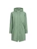 Derbe Friese Traveby Plain Regenmantel in hedge green