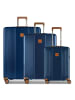 BRIC`s Ferrara 4 Rollen Kofferset 3-teilig mit Dehnfalte in navy blue