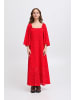 ICHI Maxikleid in Rot