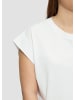 QS T-Shirt in 0100_weiß