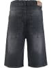Blue Effect Bermuda-Jeans Skater Shorts slim fit schmaler Bund in black