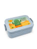 Mr. & Mrs. Panda Lunchbox Kaktus Sonne Design mit Spruch in Blau Pastell