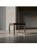 KADIMA DESIGN Beistelltisch GUNA Massiv-Holz Wohnzimmer-Tisch
