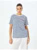 KOTON TSHIRT SS in Marineblau Gestreift