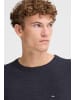FQ1924 Strickpullover FQGRANBY STRUCTURE CREW NECK in Blau