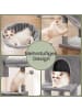 Feandrea Katzenbaum Clawfy in Hellgrau - (B)50 x (H)199 x (T)60 cm