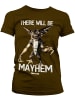 Gremlins Shirt "There Will Be Mayhem Girly Tee" in Braun