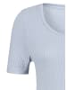 LASCANA Kurzarmshirt in hellblau