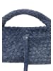 faina Women 2-In-1 Tote Bag Set in Dark Grey Denim