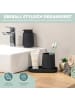 eluno Bad-Accessoires Set TESERO 5tlg. ca. 8,5 x 12 x 9 cm (B/H/T)