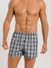 Hanro Boxershorts Fancy Woven in green check