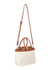 usha FESTIVAL Women Bucket Bag in Offwhite Camel