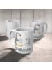 Mr. & Mrs. Panda Kaffeetasse Logopädin Leidenschaft mit Spruch in Weiß