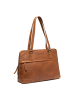 The Chesterfield Brand Branson Schultertasche Leder 37 cm Laptopfach in cognac