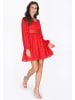 faina Women Dress in red
