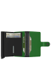Secrid Matte Miniwallet - Geldbörse RFID 6.5 cm in bright green