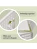 SONGMICS Schrank-Organizer Dennys in Weiß - (B)33 x (H)18.5 x (T)43 cm