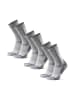DANISH ENDURANCE Socken Classic Hiking Crew in hellgrau