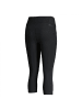 SCOTT W ENDURANCE 3/4 TIGHTS in Schwarz