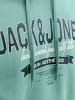 Jack & Jones Kapuzenpullover in Mineral Blue