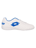 Lotto Hallenfußballschuh Milano 700 in 1X5 All White/Pacific Blue