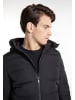 MO Wattierte Winterjacke in Schwarz