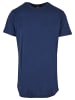 Urban Classics Long Tees in spaceblue
