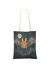 Mr. & Mrs. Panda Shopper Bag Fledermaus Flügel Design ohne Spruch in Weiß