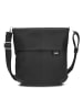 Zwei Mademoiselle.M Schultertasche 27 cm nubuk black