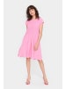SAINT TROPEZ Kleid GislaSZ Gerade Passform in Pink Cosmos