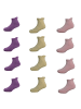 Yalion 3 Paar / 12 Paar Babysocken in bunt