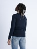 Petrol Industries Unifarbener Strickpullover Cicero in Blau