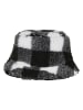  Flexfit Bucket Hat in white/black