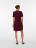 Vero Moda Strickkleid in Tawny Port