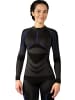 normani normani 2 x Funktionsunterhemd Langarm Shirt Skiunterwäsche für Damen in Dunkelblau
