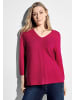 Cecil V-Ausschnitt-Pullover in Pink Sorbet