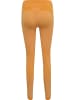 Hummel Hummel Leggings Hmlclea Yoga Damen Atmungsaktiv Schnelltrocknend Nahtlosen in BLAZING ORANGE/CARROT CURL MELANGE