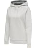 Hummel Hummel Cotton Kapuzenpullover Hmlgo Multisport Damen Atmungsaktiv in EGRET MELANGE