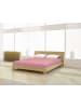 Mr.Sandman Topper Spannbetttuch Full Elastan de luxe 160 x 200 cm in mattrose