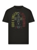 F4NT4STIC T-Shirt Guns N' Roses Skull Rock Band Merch in schwarz