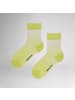 Hudson Socken Piano gemustert in Fresh yellow