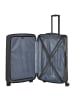 travelite Bali - 4-Rollen-Trolley L 77 cm (weiß/cognac) in schwarz