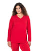 Ulla Popken Langarmshirt in salsa
