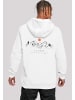 F4NT4STIC Hoodie MOUNTAIN x F4NT4STIC in weiß