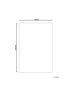 Beliani Outdoorteppich KOTA in Gelb/Weiß - (W) 120 x (H) 0.5 x (L) 180 cm